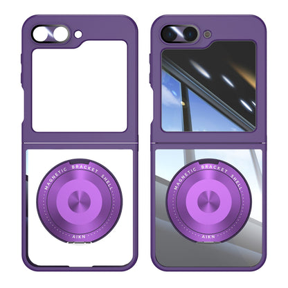 MagFlex Z Flip 6 – Magnetic Metal Case with Kickstand, Screen Protection & MagSafe