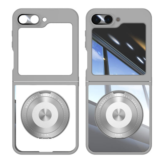 MagFlex Z Flip 6 – Magnetic Metal Case with Kickstand, Screen Protection & MagSafe