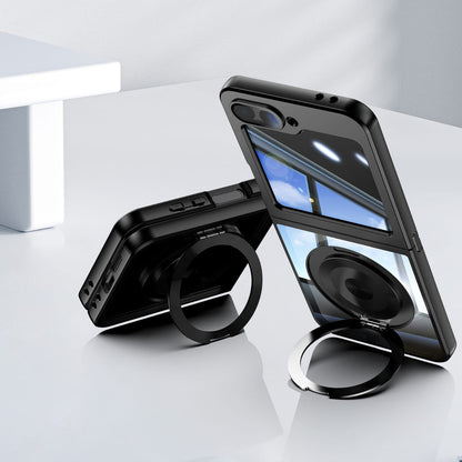 MagFlex Z Flip 6 – Magnetic Metal Case with Kickstand, Screen Protection & MagSafe