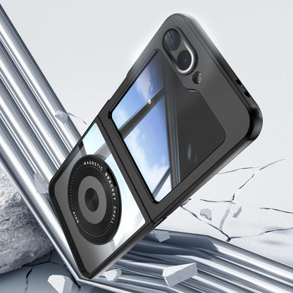 MagFlex Z Flip 6 – Magnetic Metal Case with Kickstand, Screen Protection & MagSafe