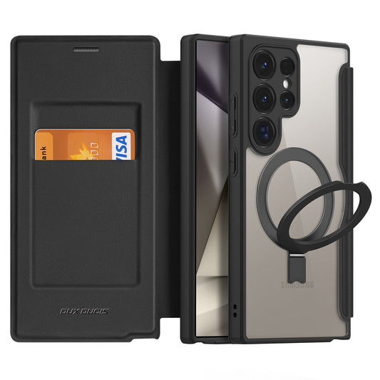 MagSafe Wallet Pro S25 Ultra – Magnetic Wallet Case with Kickstand & Wireless Charging