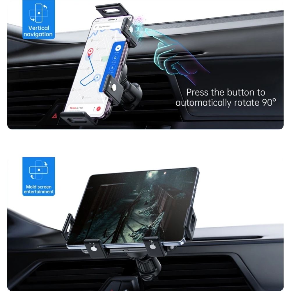 Auto-Grip Car Fast Charge & Holder