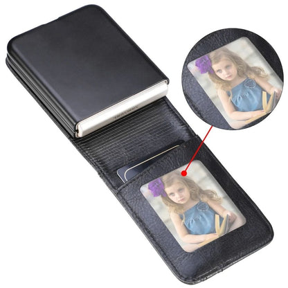 Shockproof  Z Flip 6, 5 wallet Leather Case