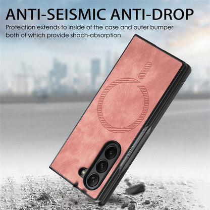 Slim Z Fold 6, 5, 4 Magnetic Leather Case