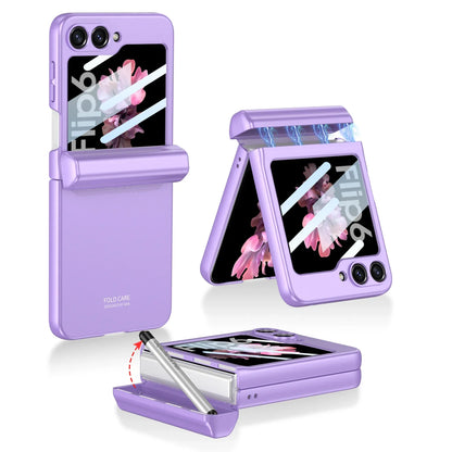 Stylus Shield Z Flip 6, 5 Case with HD Screen Protection