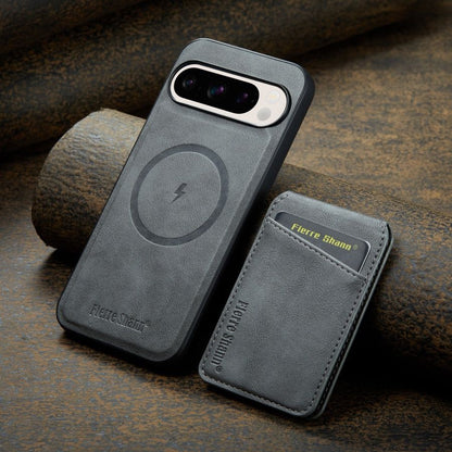 Snap Pixel 9 Leather MagSafe Detachable Wallet Case