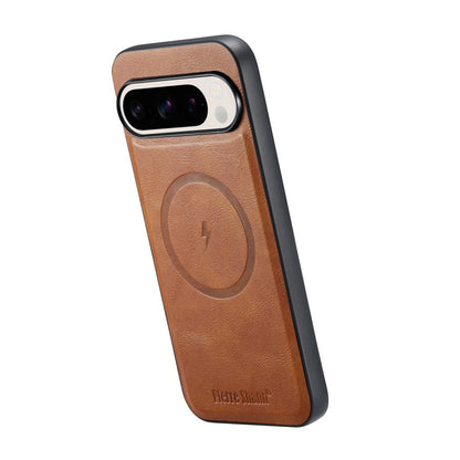 Snap Pixel 9 Leather MagSafe Detachable Wallet Case
