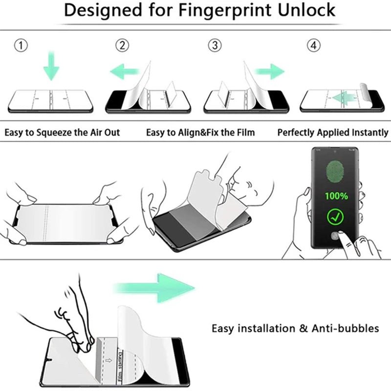 Privacy Z Flip 6, 5, 4, 3 Hydrogel Screen Protector