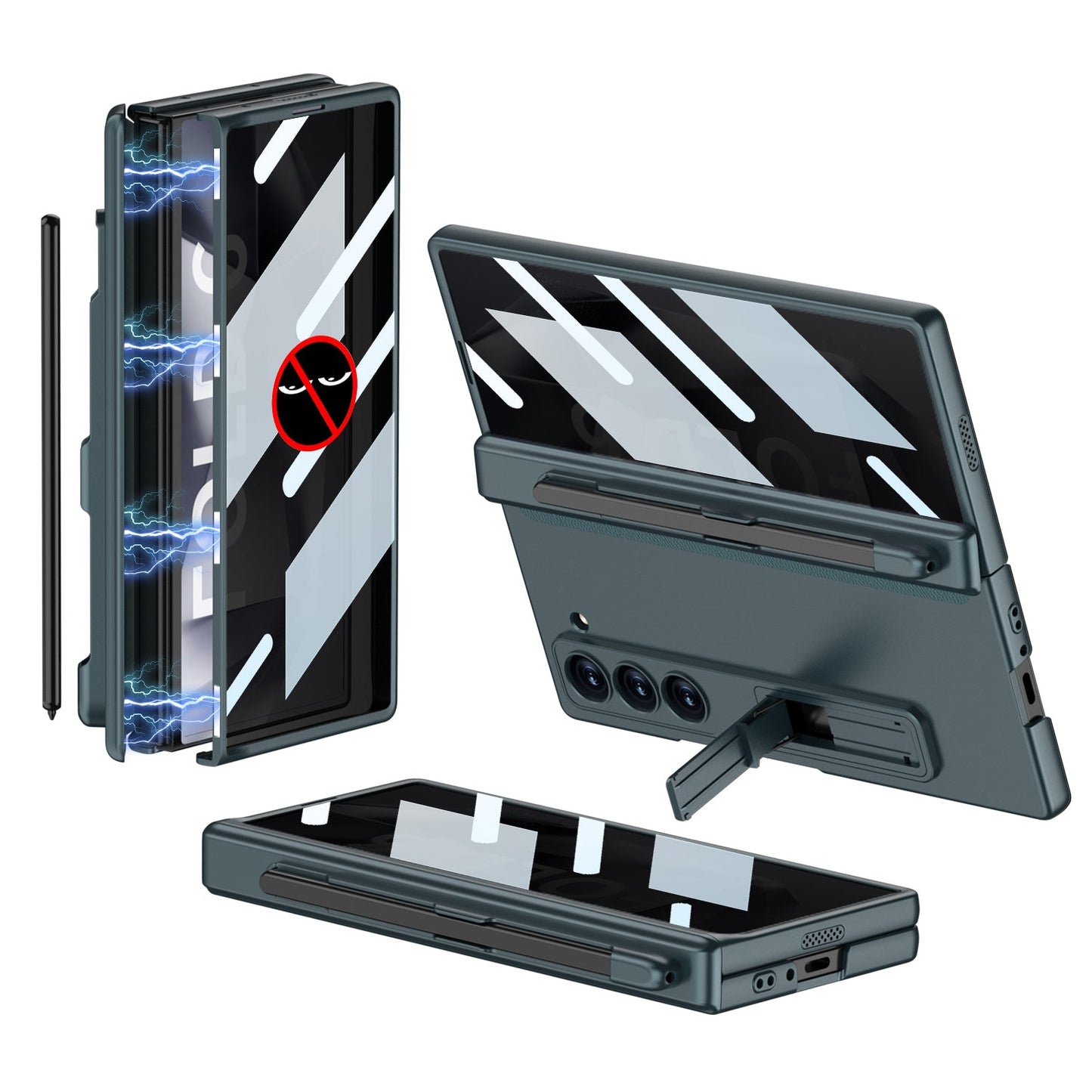 Privacy  Z Fold 6 - Magnetic Hinge & Anti-Peep Shield Case