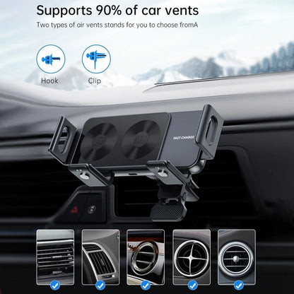 Auto-Grip Car Fast Charge & Holder