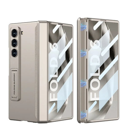 Anti-Peep Z Fold 6 Case 360° Full Protection ,Magnetic Hinge