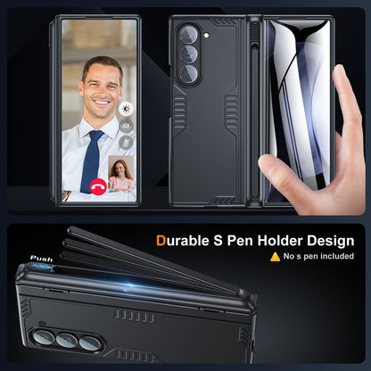 Double Protection Z Fold 6 , Hidden Kickstand, MagSafe