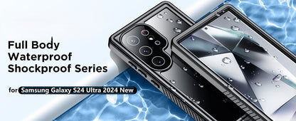 HydroGuard S25 Ultra – Waterproof & Rugged Shockproof Case