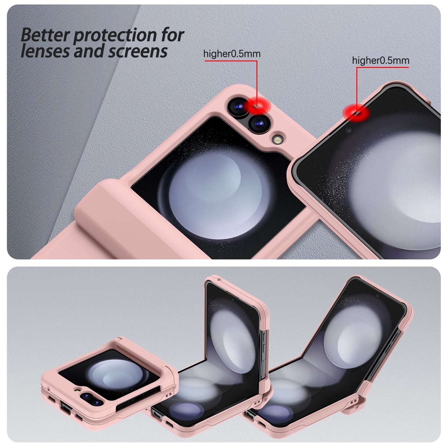 Guard Z Flip 5, 4 Card Insertion Case