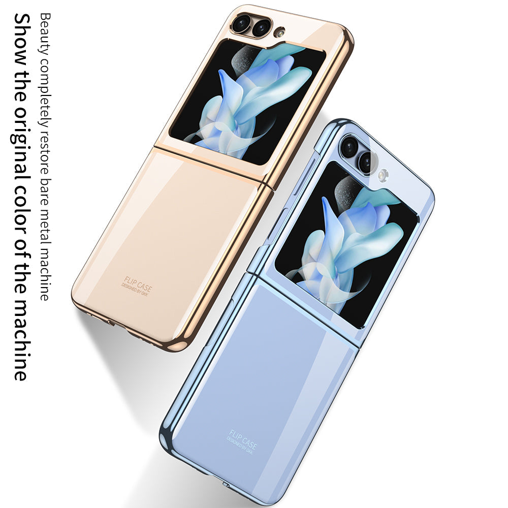 Electroplating Transparent Protective Z Flip 5 Case