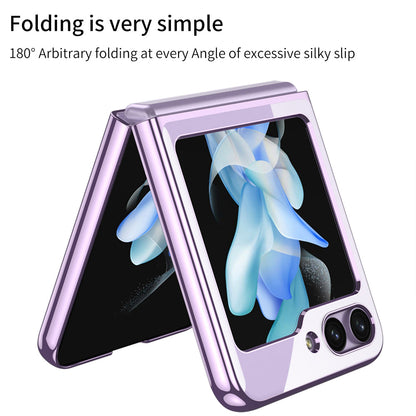Electroplating Transparent Protective Z Flip 5 Case