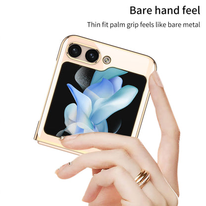 Electroplating Transparent Protective Z Flip 5 Case