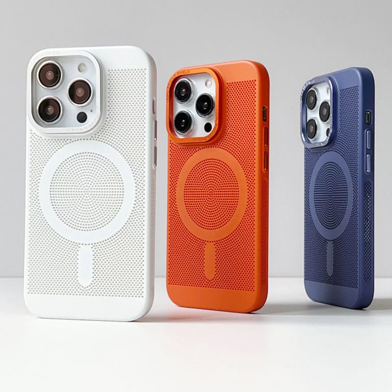 Breathable and Heat Dissipation Magnetic iPhone Case