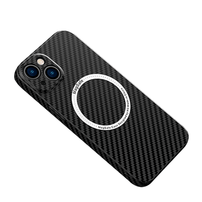 Magnetic Carbon Fiber Phone Case