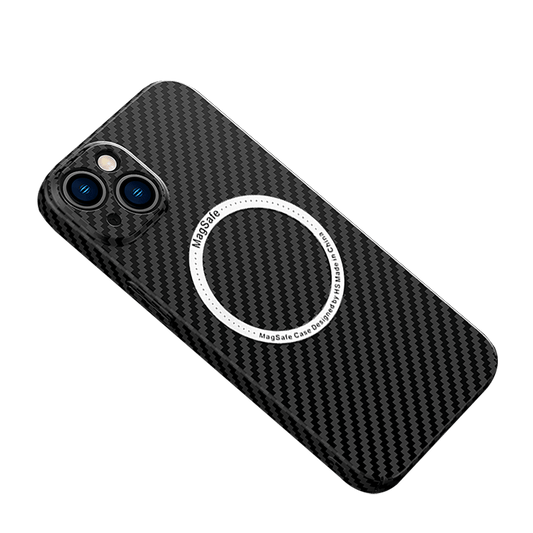 Magnetic Carbon Fiber Phone Case