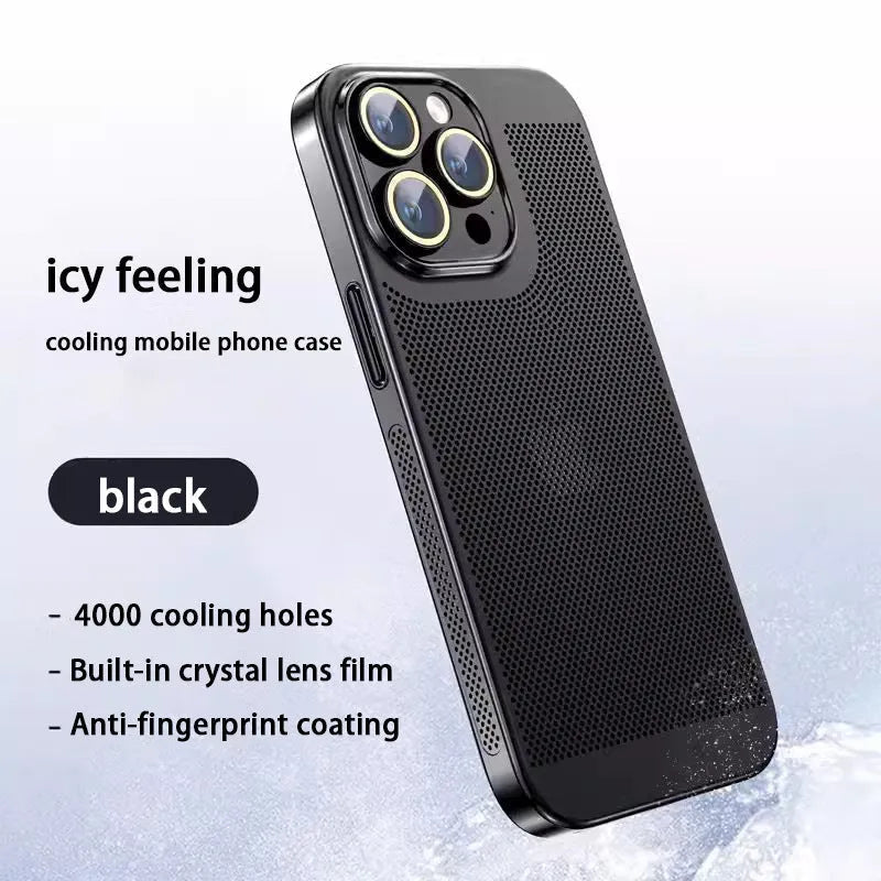 Electroplating Heat Dissipation iPhone Case
