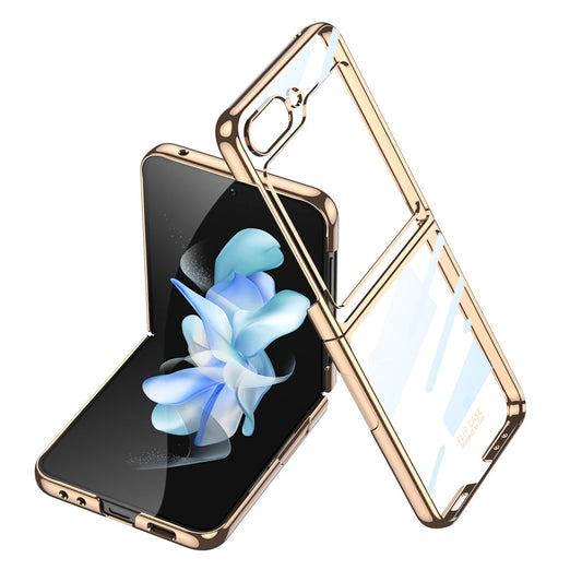 Electroplating Transparent Protective Z Flip 5 Case
