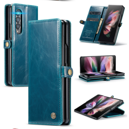 Luxury Magnetic Wallet Case - Z Fold series