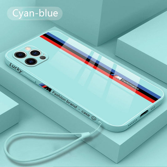 Luxury BMW Pack M Power Phone Cover With Glass
