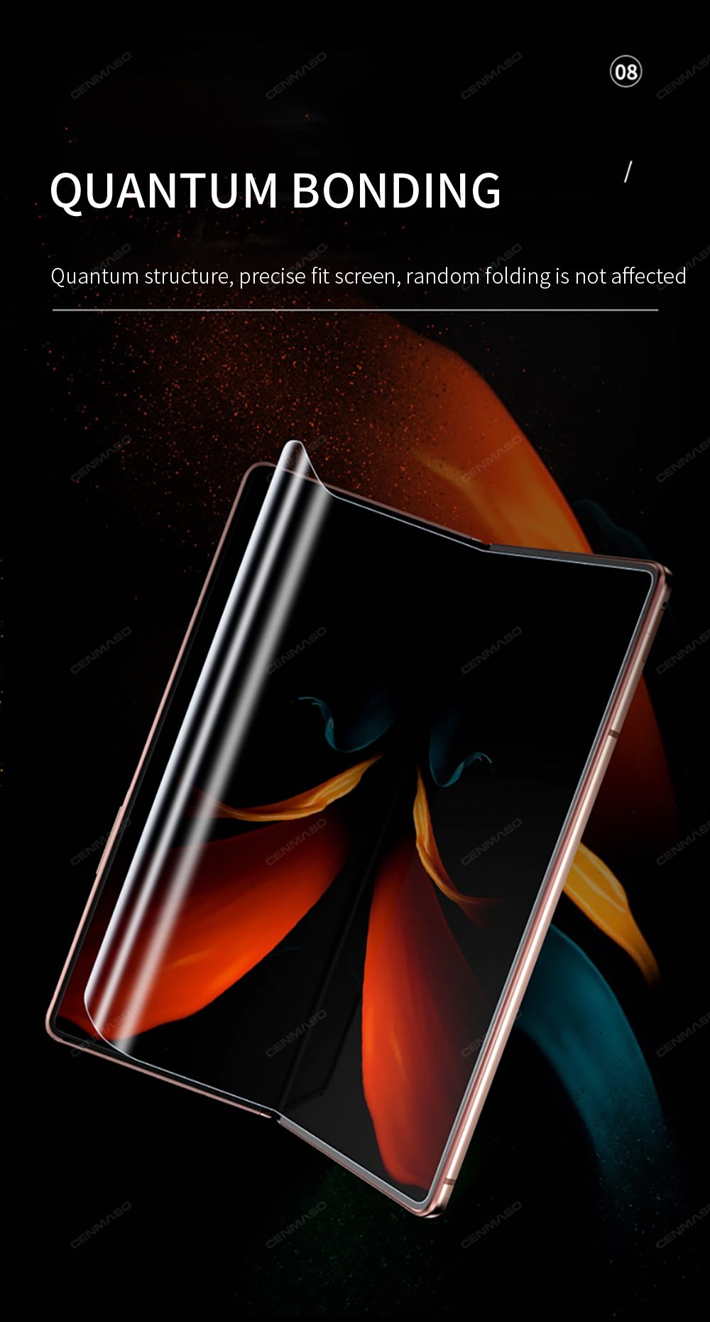 Transparent Shockproof Film - Z Fold