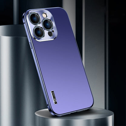 Magnetic Aluminum Alloy Metal Frame Phone Case For iPhone  Series