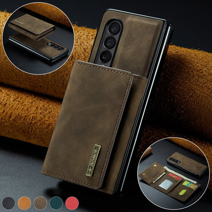 2-in-1 Luxury Leather Magnetic Case & Detachable Wallet  - Z Fold 5