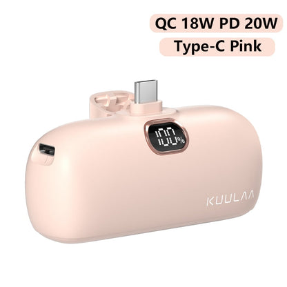 PocketCharge 5000mAh Mini Power Bank