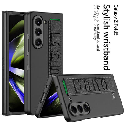 Shockproof Wrist Band Matte Case - Z Fold 5