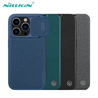 Pro Leather Flip Case with Card Pocket for iPhone 15 Series