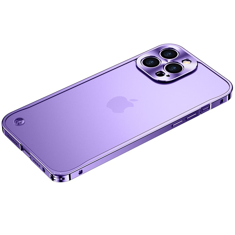 3D Luxury Aluminium Frame Lens Protection Cover