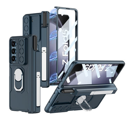 Shockproof Matte with Bracket & Pen Slot Holder - Z Fold 5