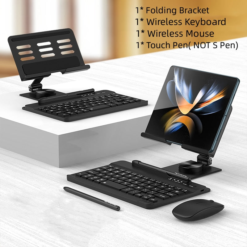 4-in-1 Desk Stand & Bluetooth Keyboard - Z Fold Series