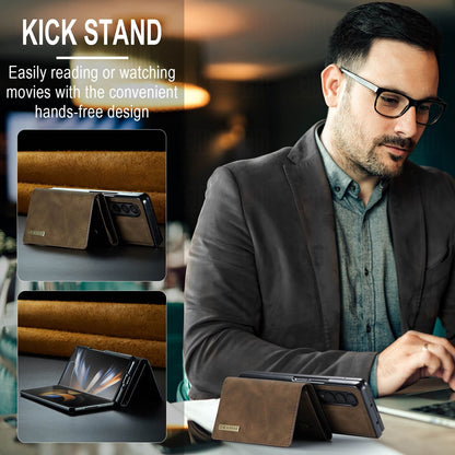 2-in-1 Luxury Leather Magnetic Case & Detachable Wallet  - Z Fold 5
