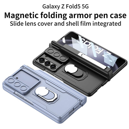 Shockproof Matte with Bracket & Pen Slot Holder - Z Fold 5