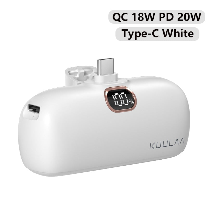 PocketCharge 5000mAh Mini Power Bank