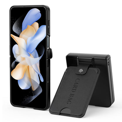 Full Protection Matte Case with Card Holder - Z Flip 5
