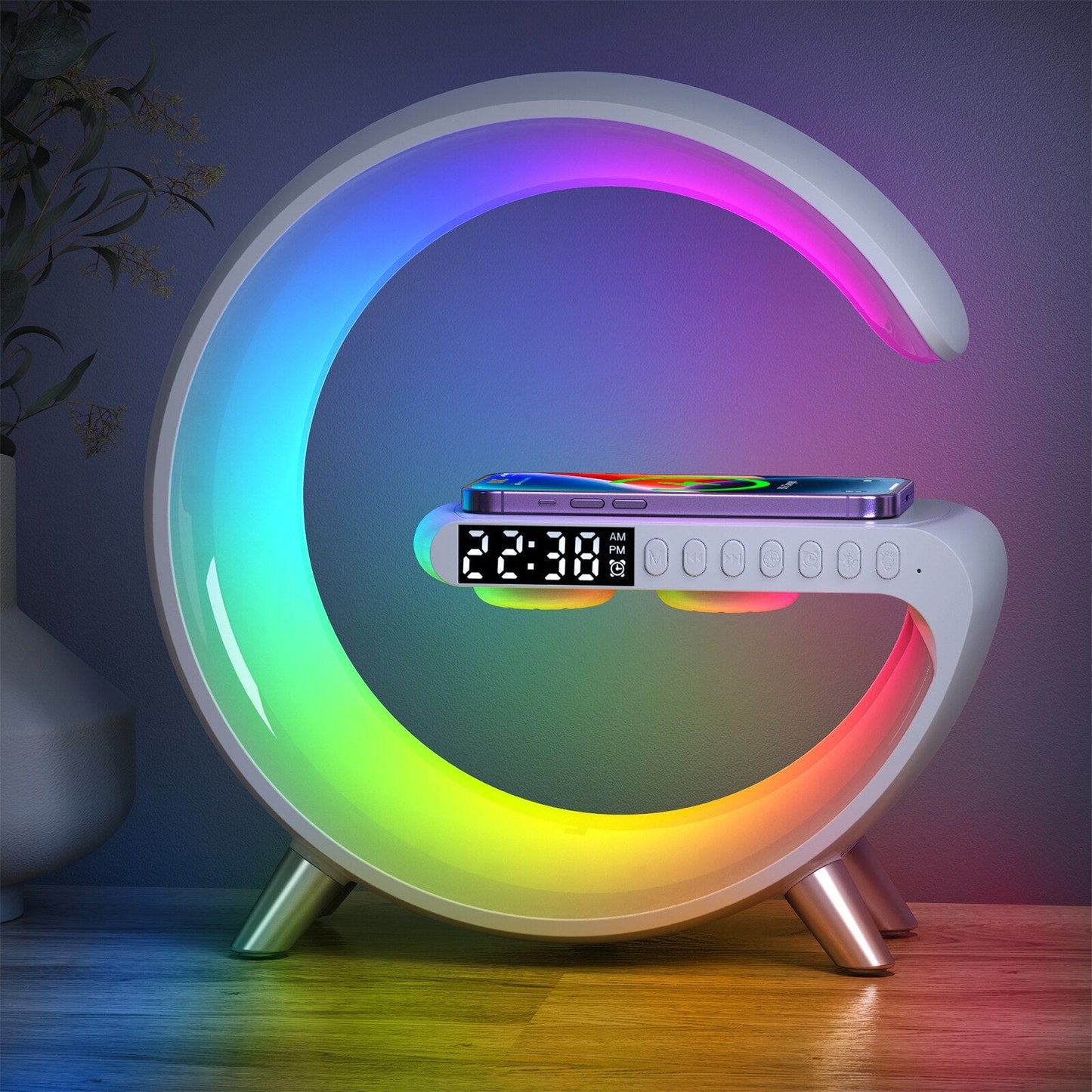 Magic 3-in-1 Wireless Charger, Night Light & Speaker