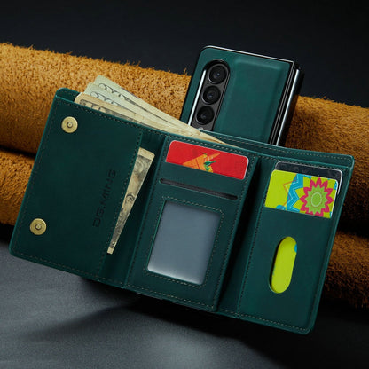 2-in-1 Luxury Leather Magnetic Case & Detachable Wallet  - Z Fold 5
