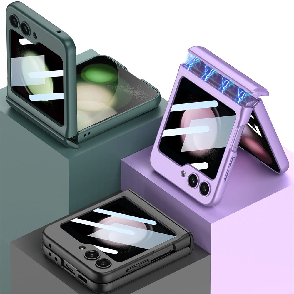 Full Protection Magnetic Case Hinge & Screen Protection - Z Flip 5