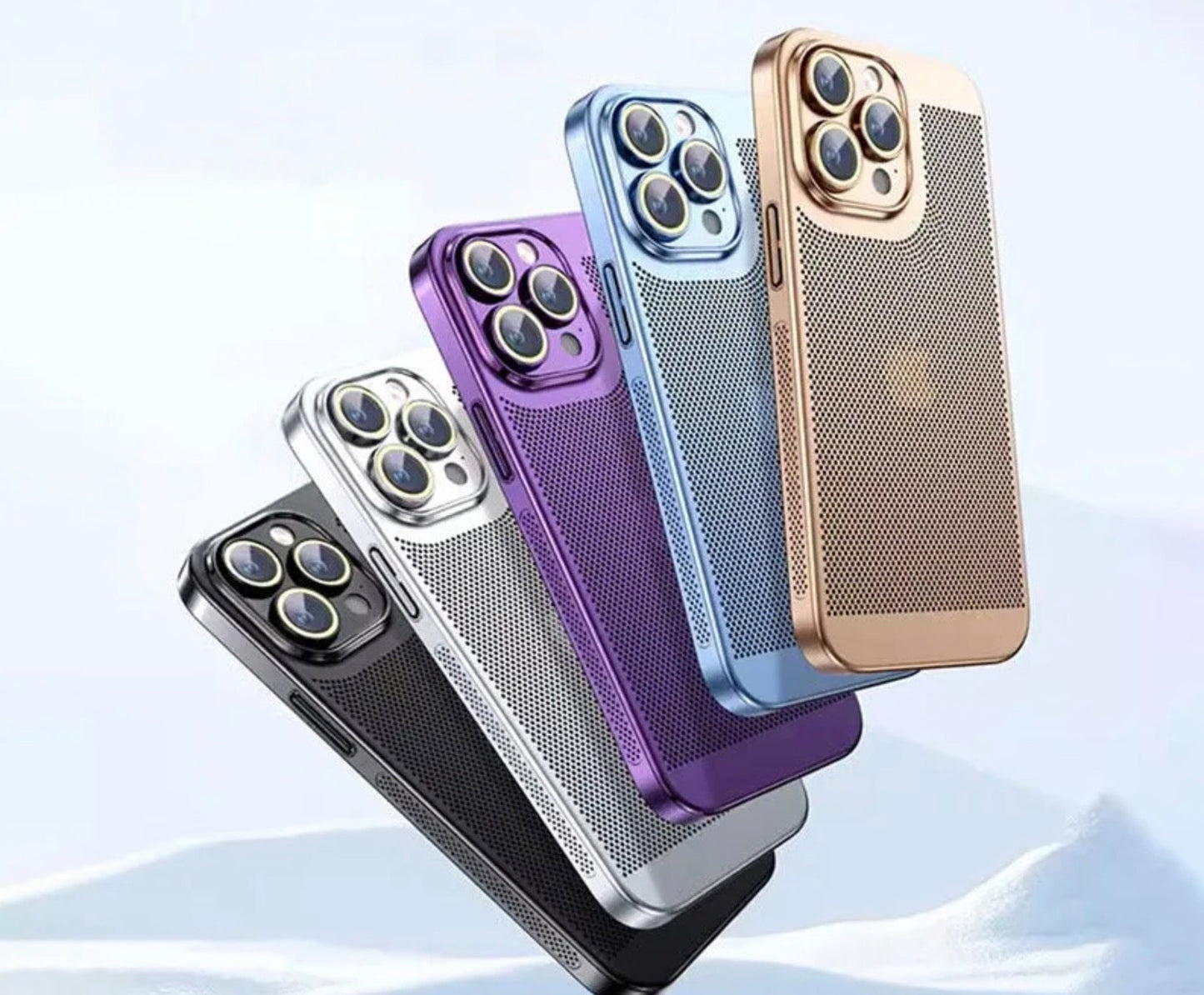 Electroplating Heat Dissipation iPhone Case